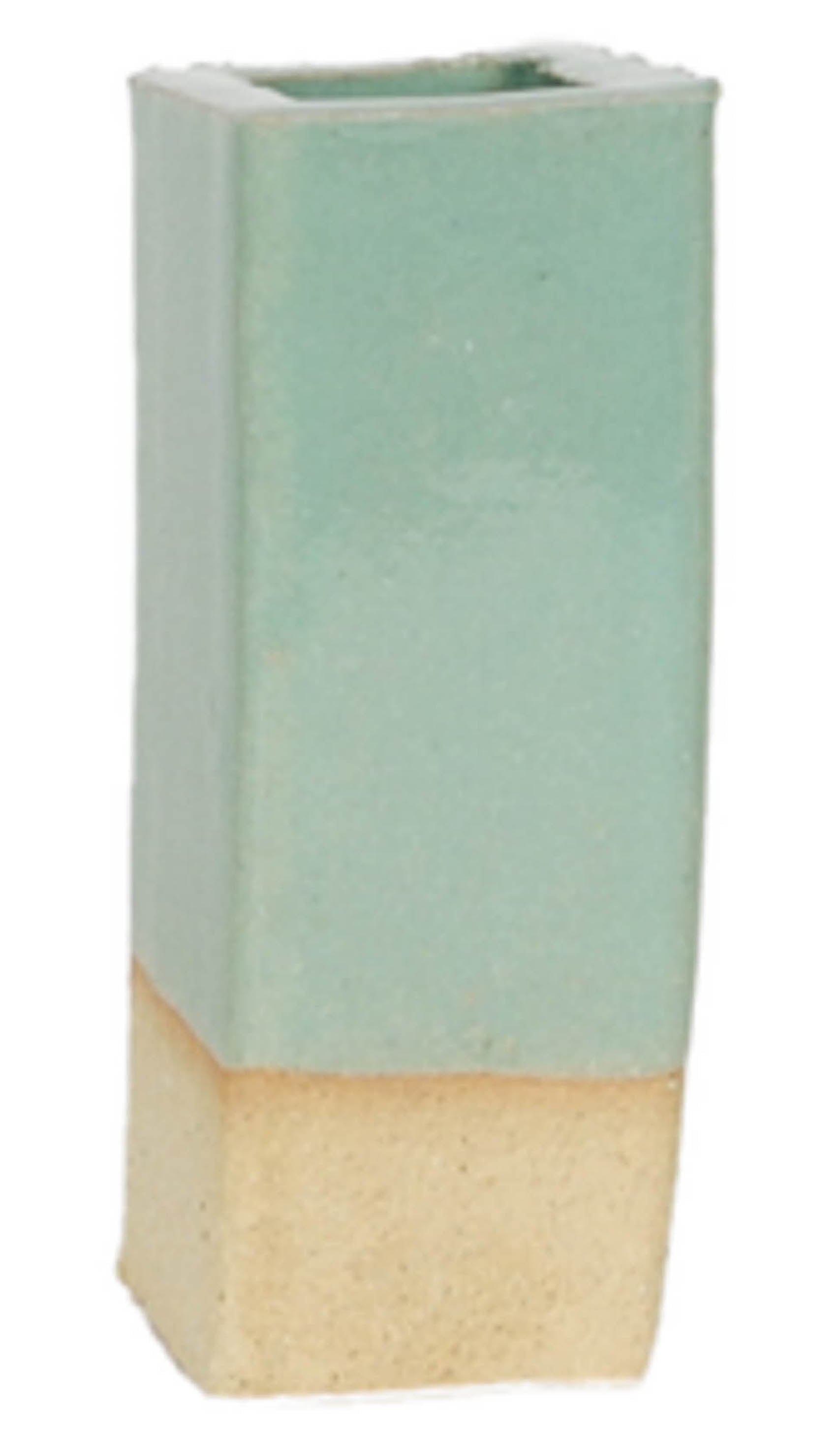 Smooth Ceramic Hex Decorative Planter