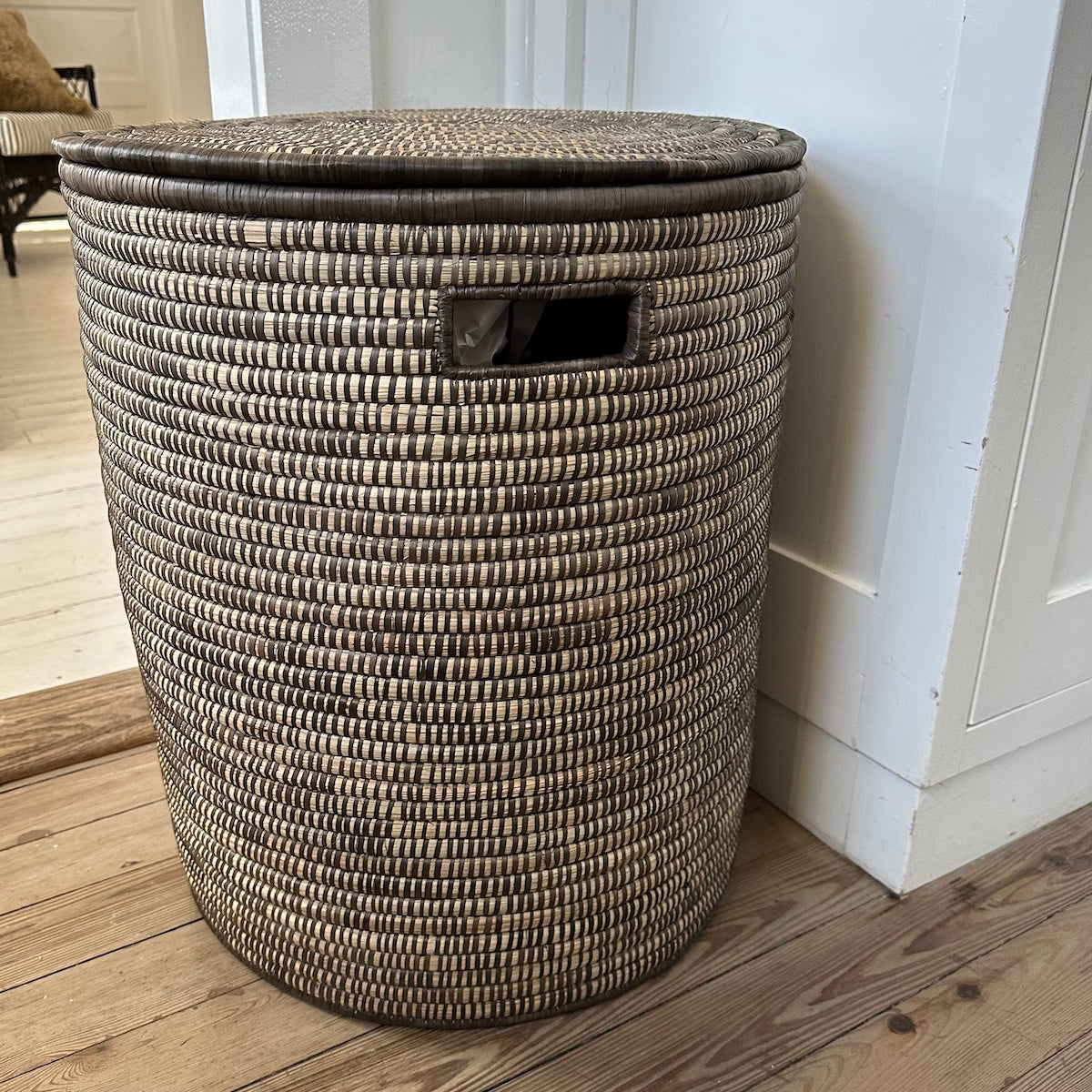 Structured Woven Storage Basket for Everyday Home Style 2 - Image 2