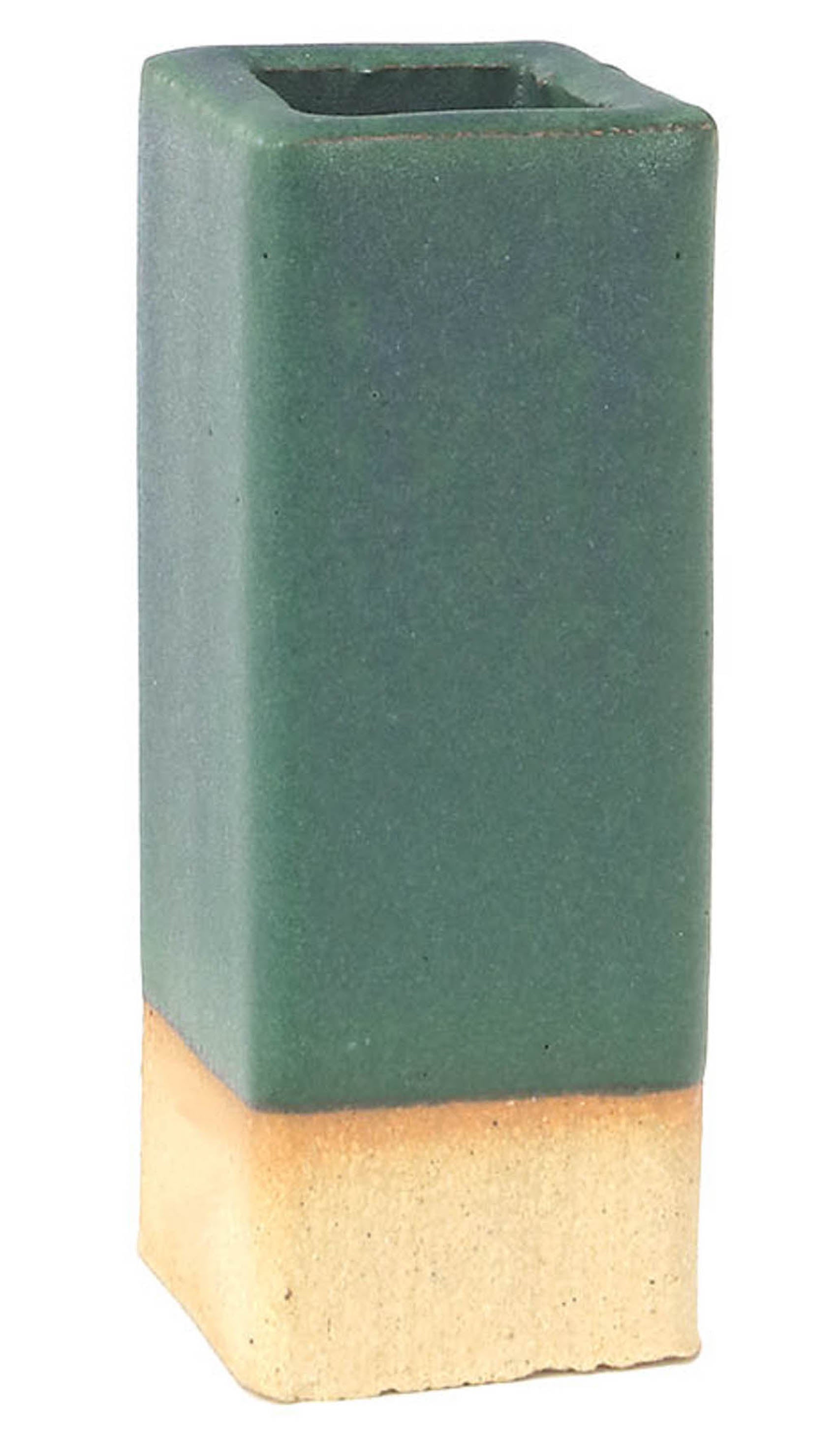 Smooth Ceramic Hex Decorative Planter