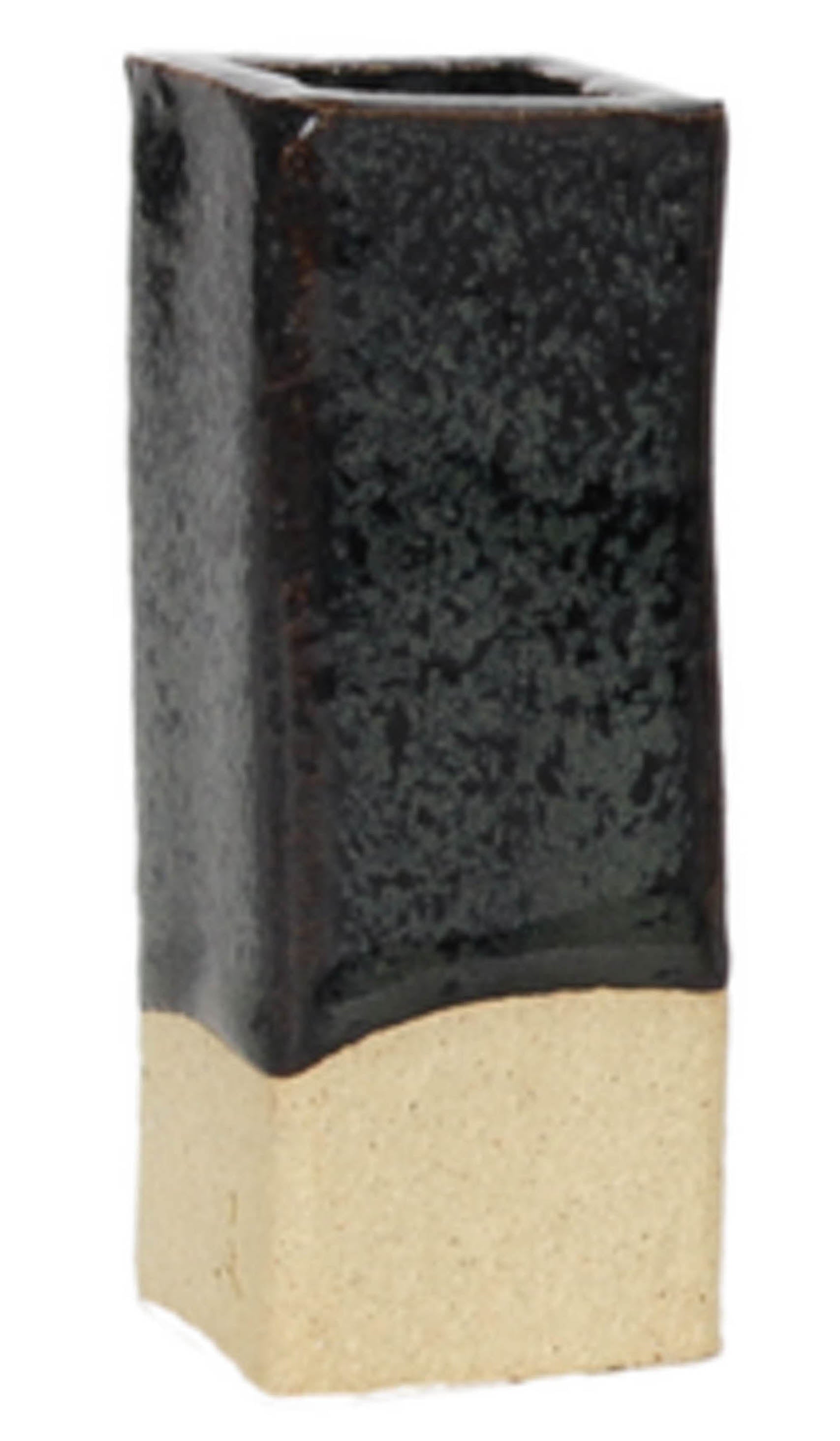 Smooth Ceramic Hex Decorative Planter
