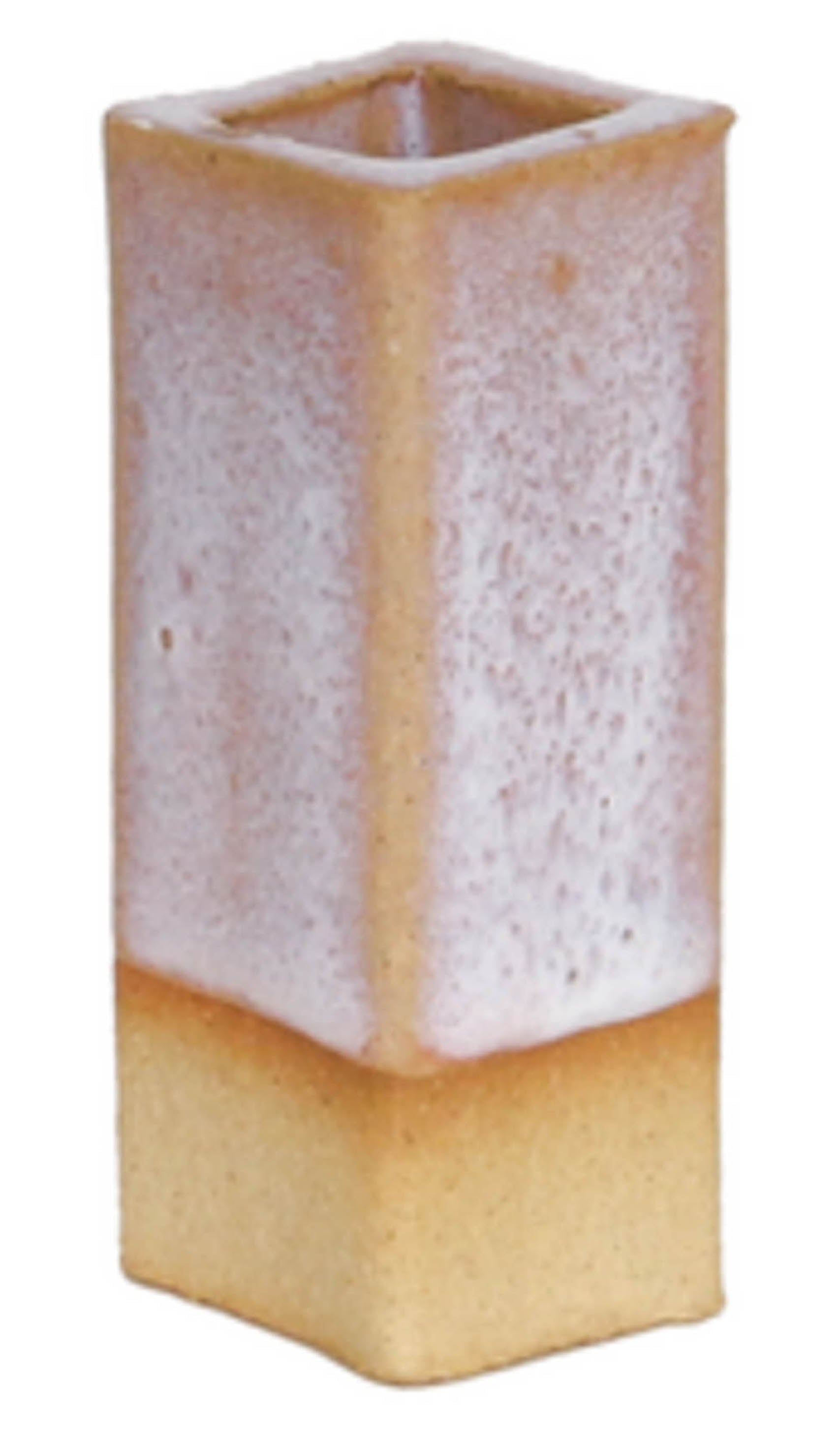 Smooth Ceramic Hex Decorative Planter