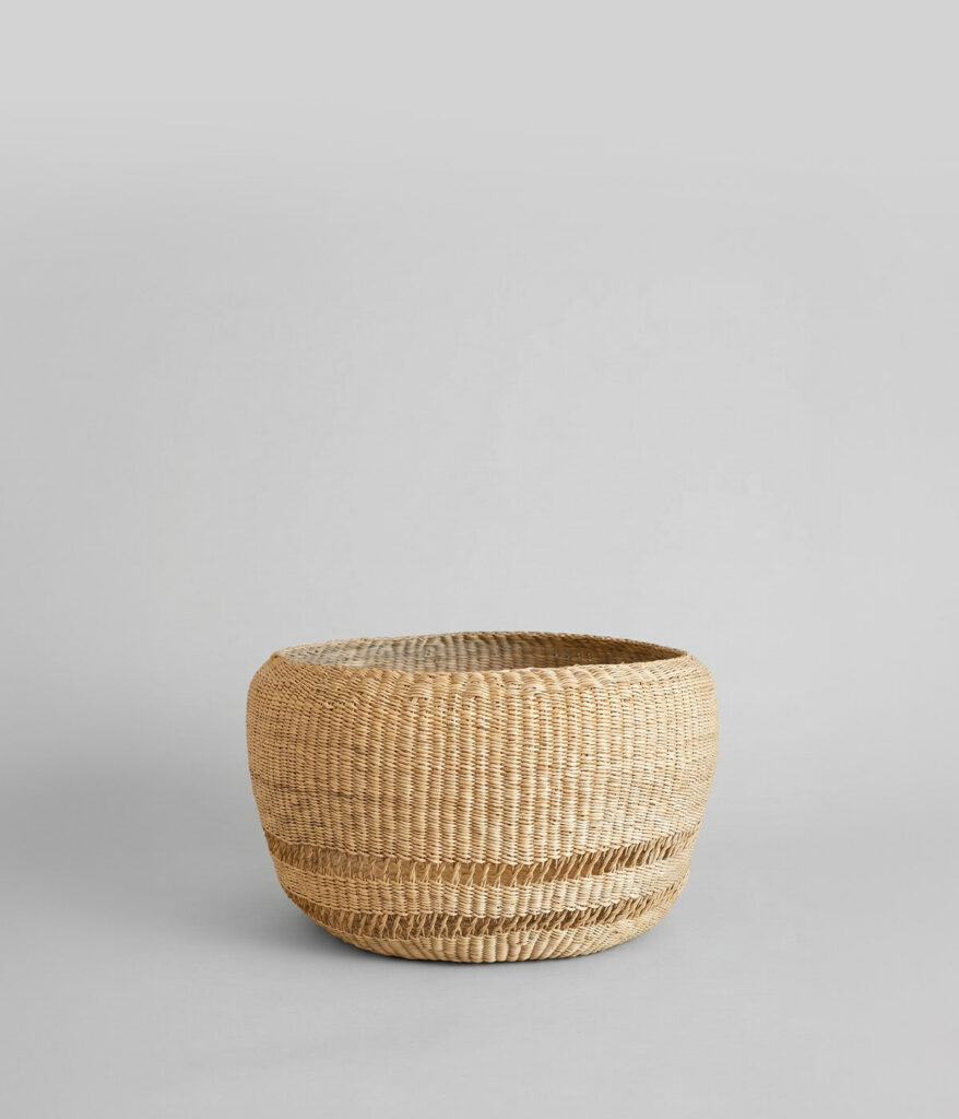 Refined Woven Storage Basket for Everyday Home Styling