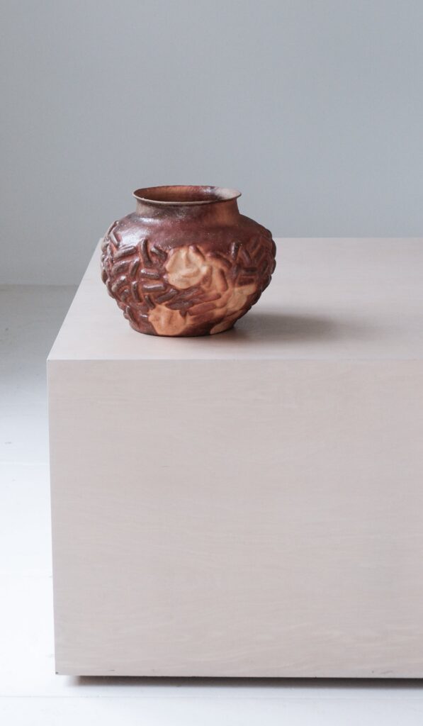 Smooth Ceramic Soft Glow Decorative Vessel