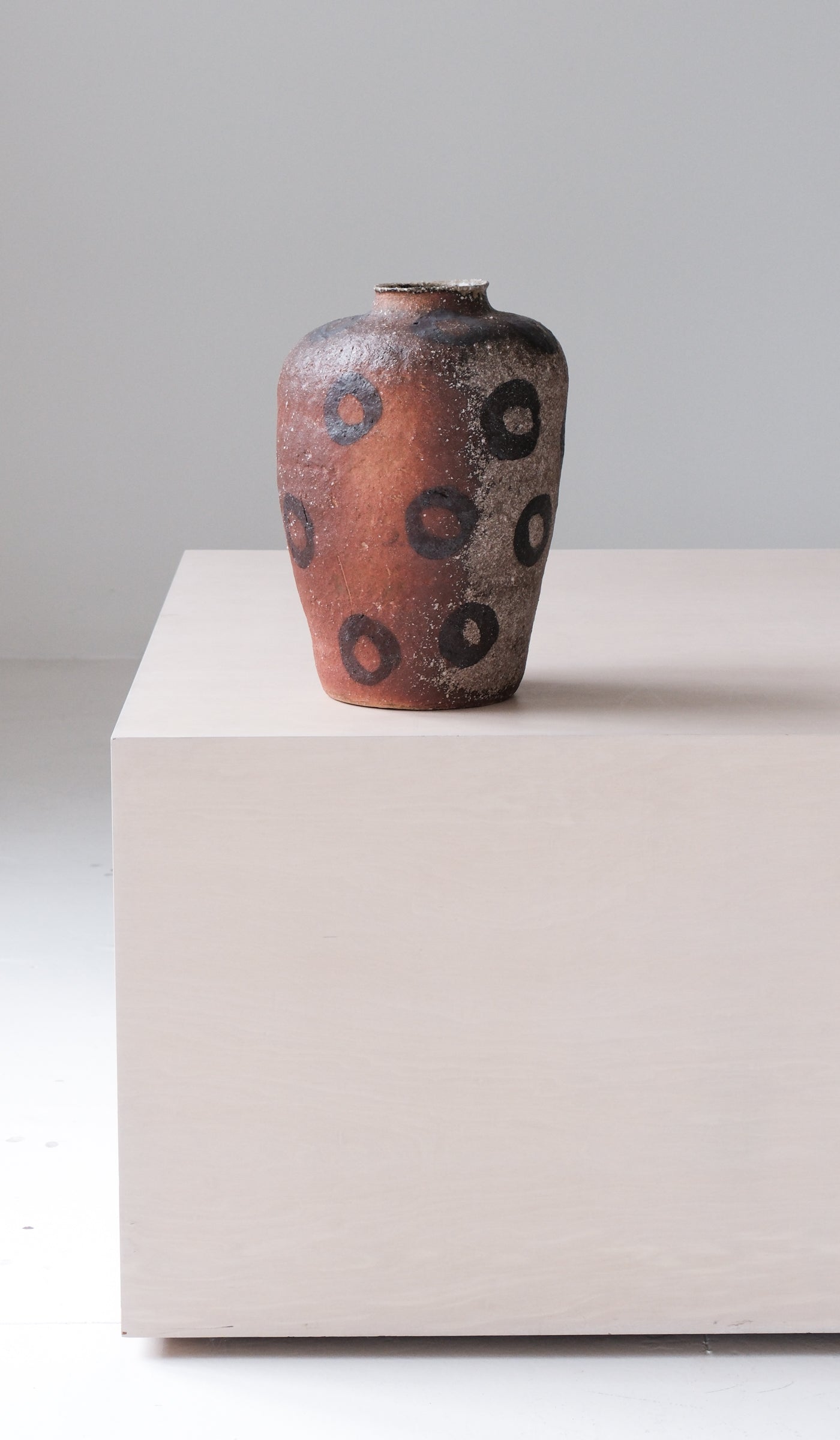 Sculpted Ceramic Ambient Decorative Vessel
