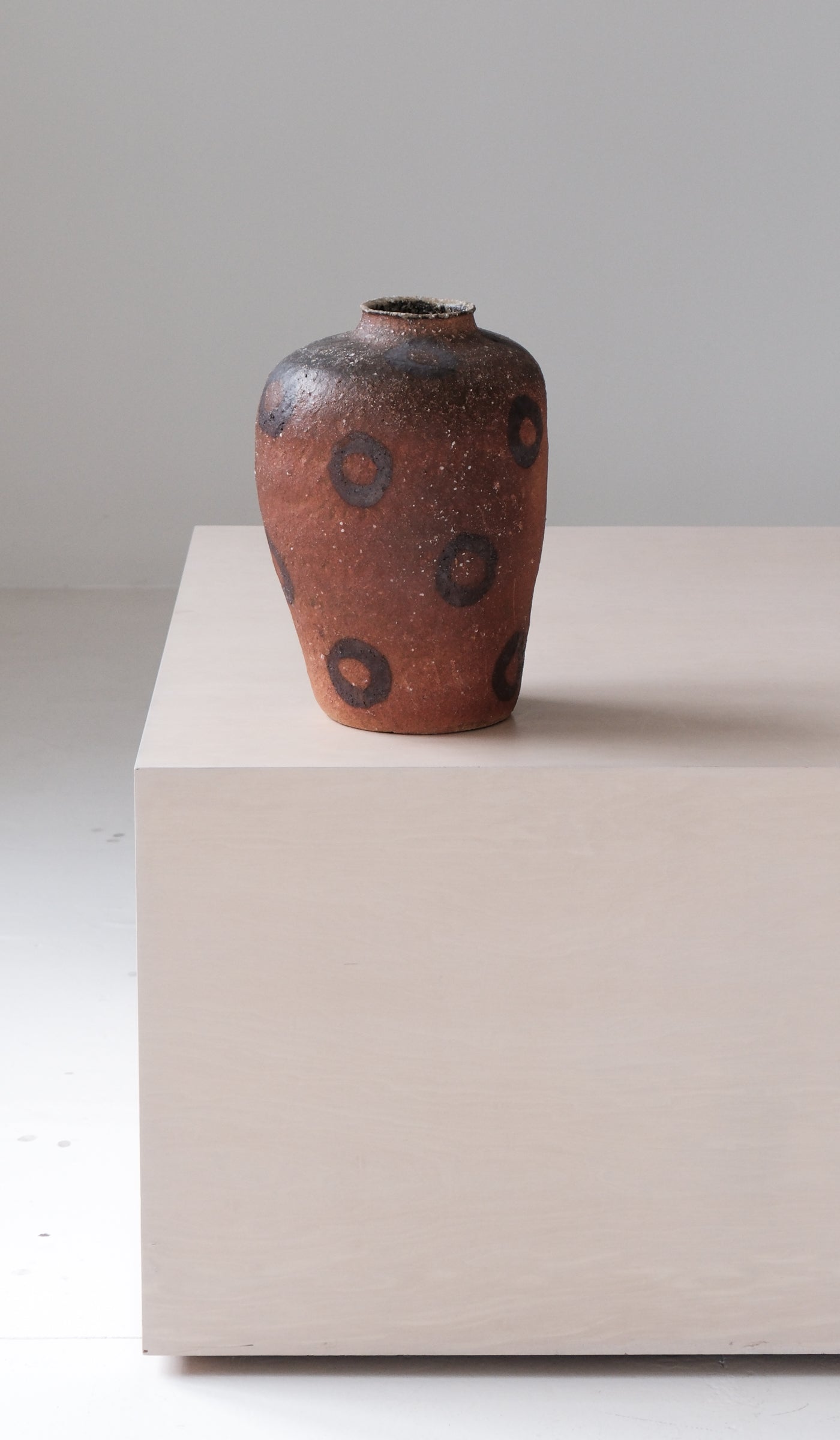 Sculpted Ceramic Ambient Decorative Vessel
