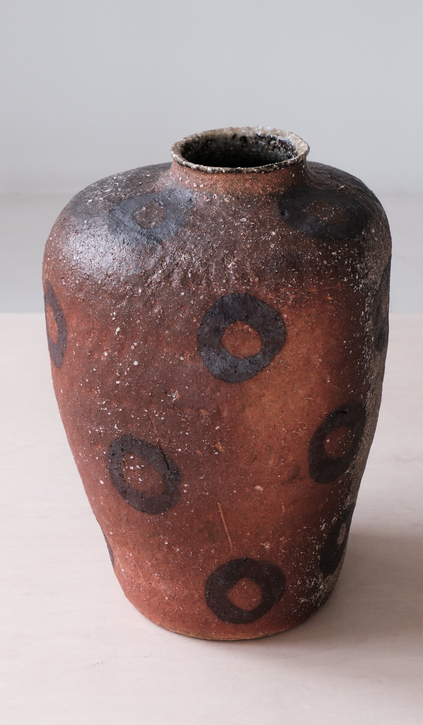Sculpted Ceramic Ambient Decorative Vessel