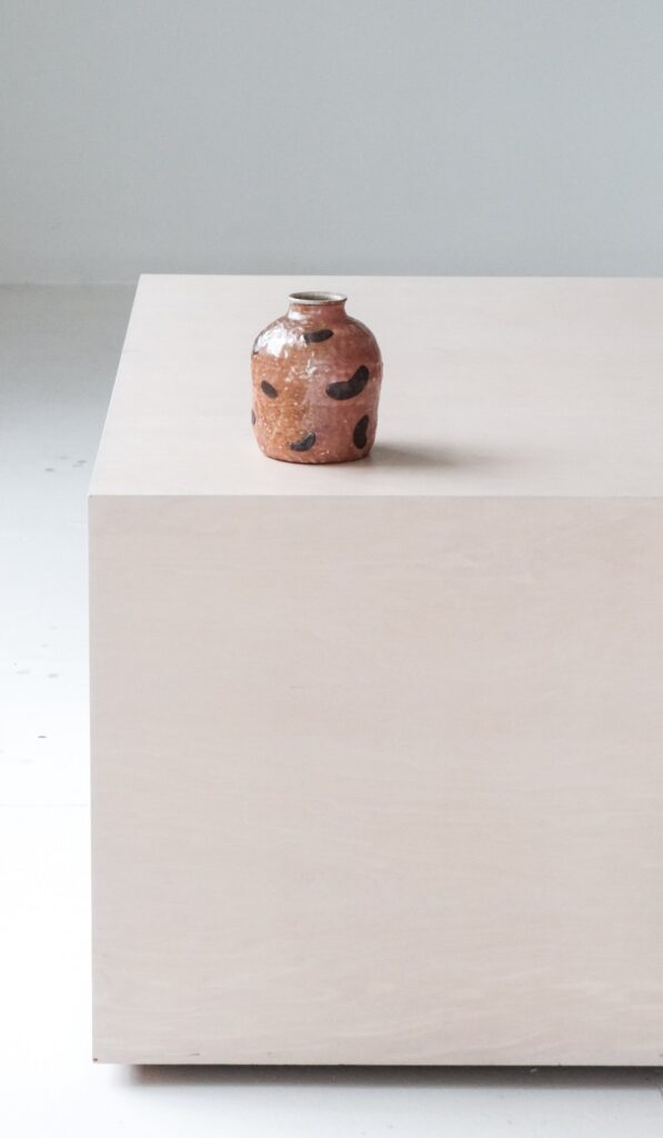 Clean Ceramic Soft Glow Decorative Vessel