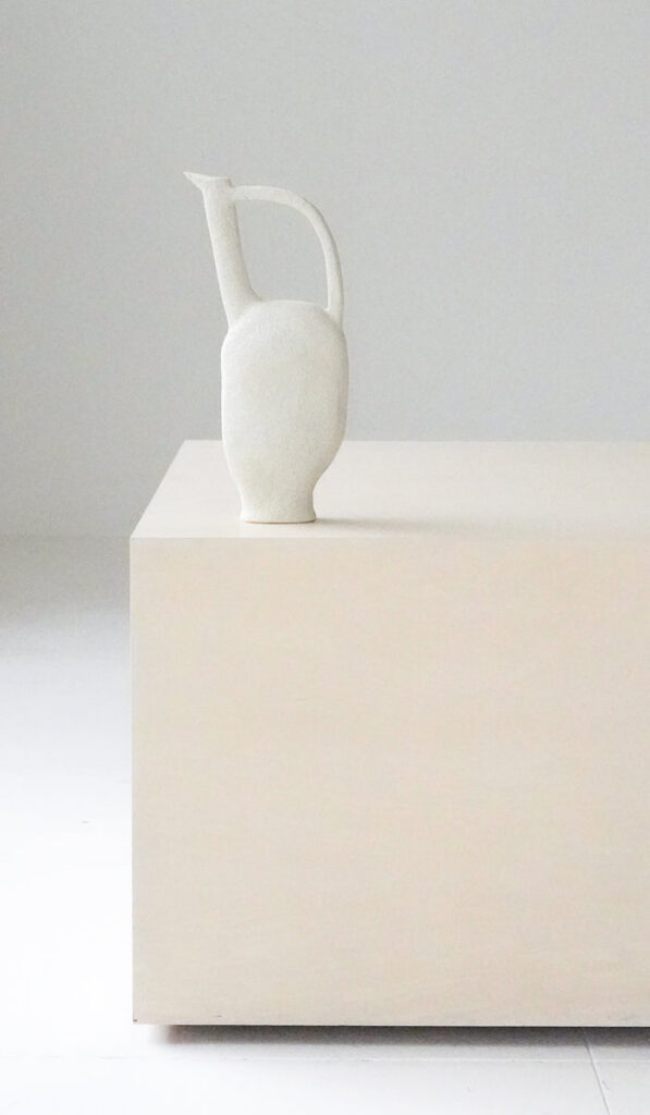 Balanced Ceramic Ambient Decorative Vessel