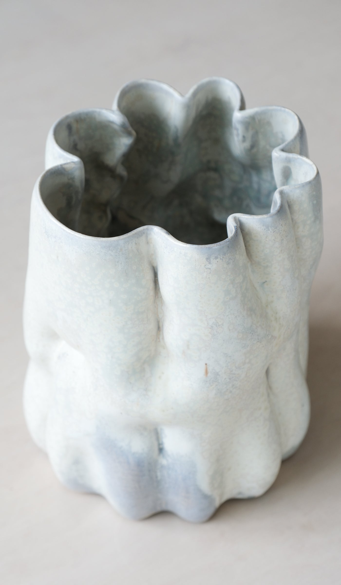 Yellow Ceramic Decorative Home Vessel