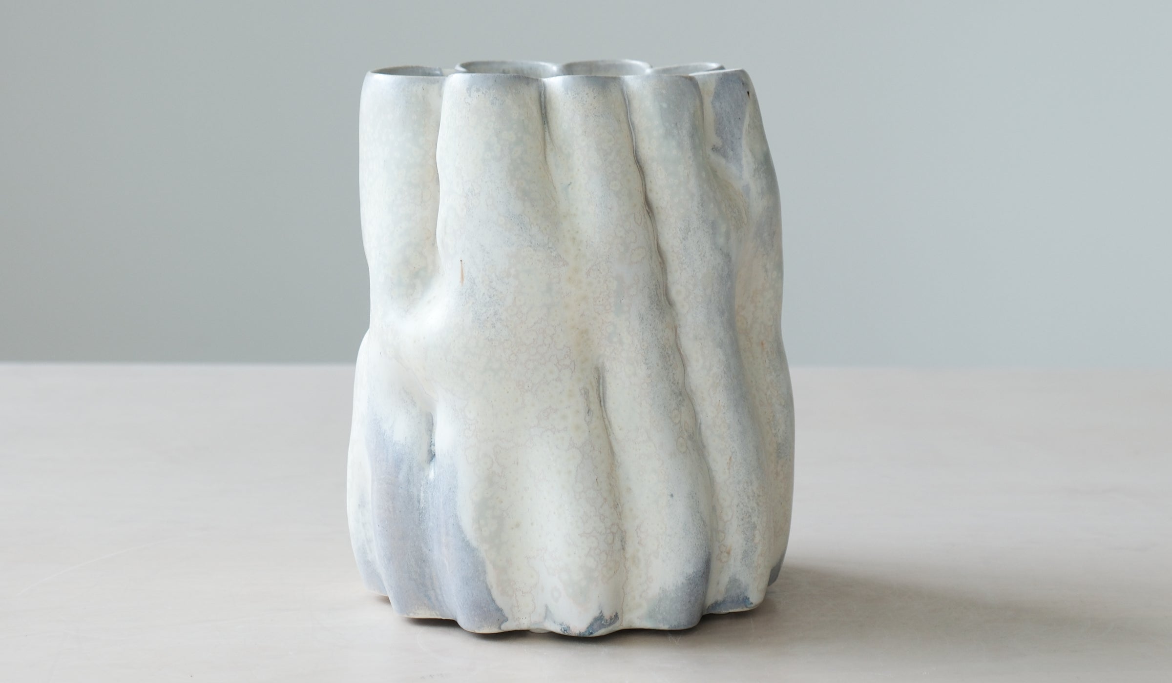 Yellow Ceramic Decorative Home Vessel