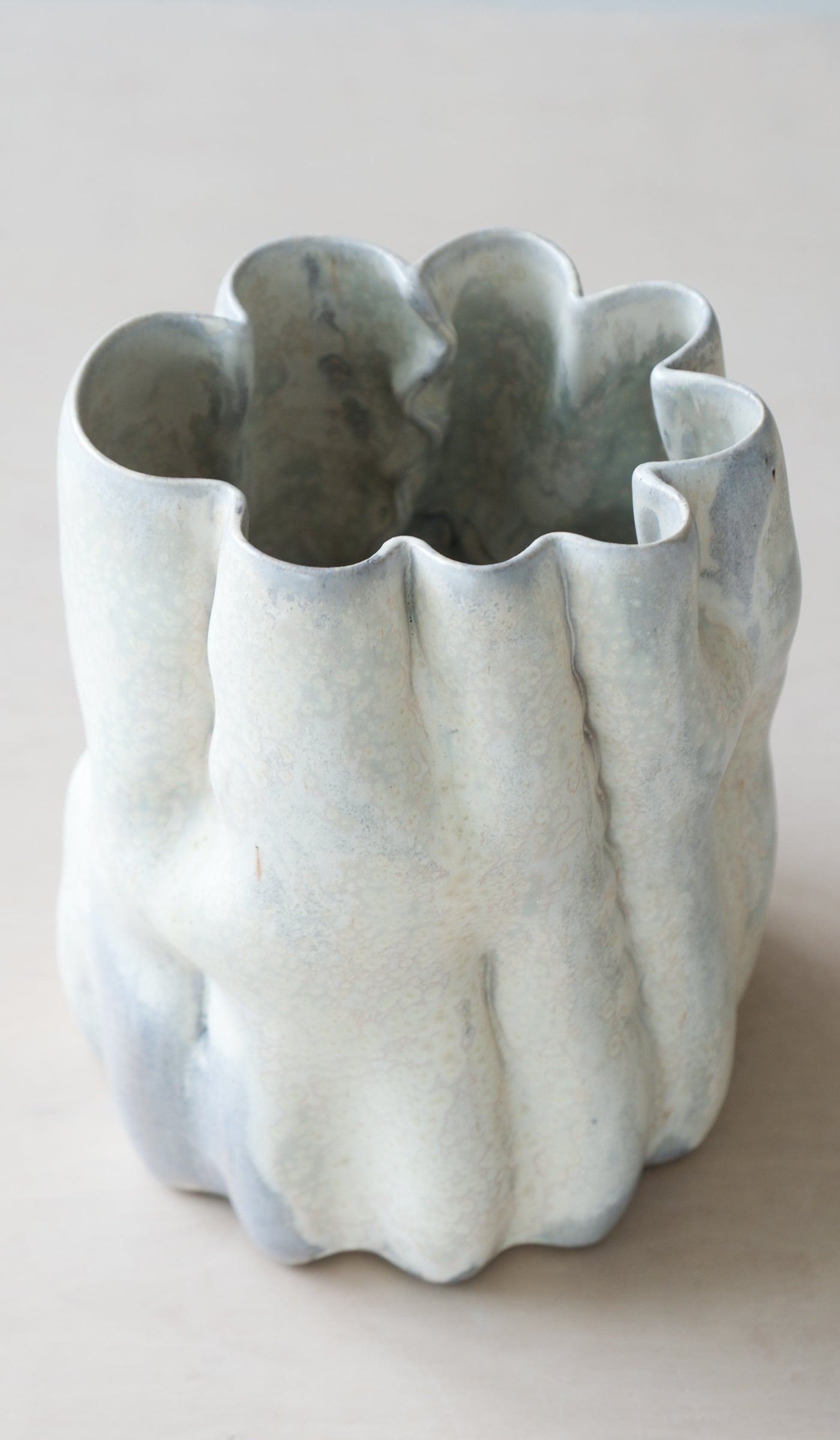 Yellow Ceramic Decorative Home Vessel