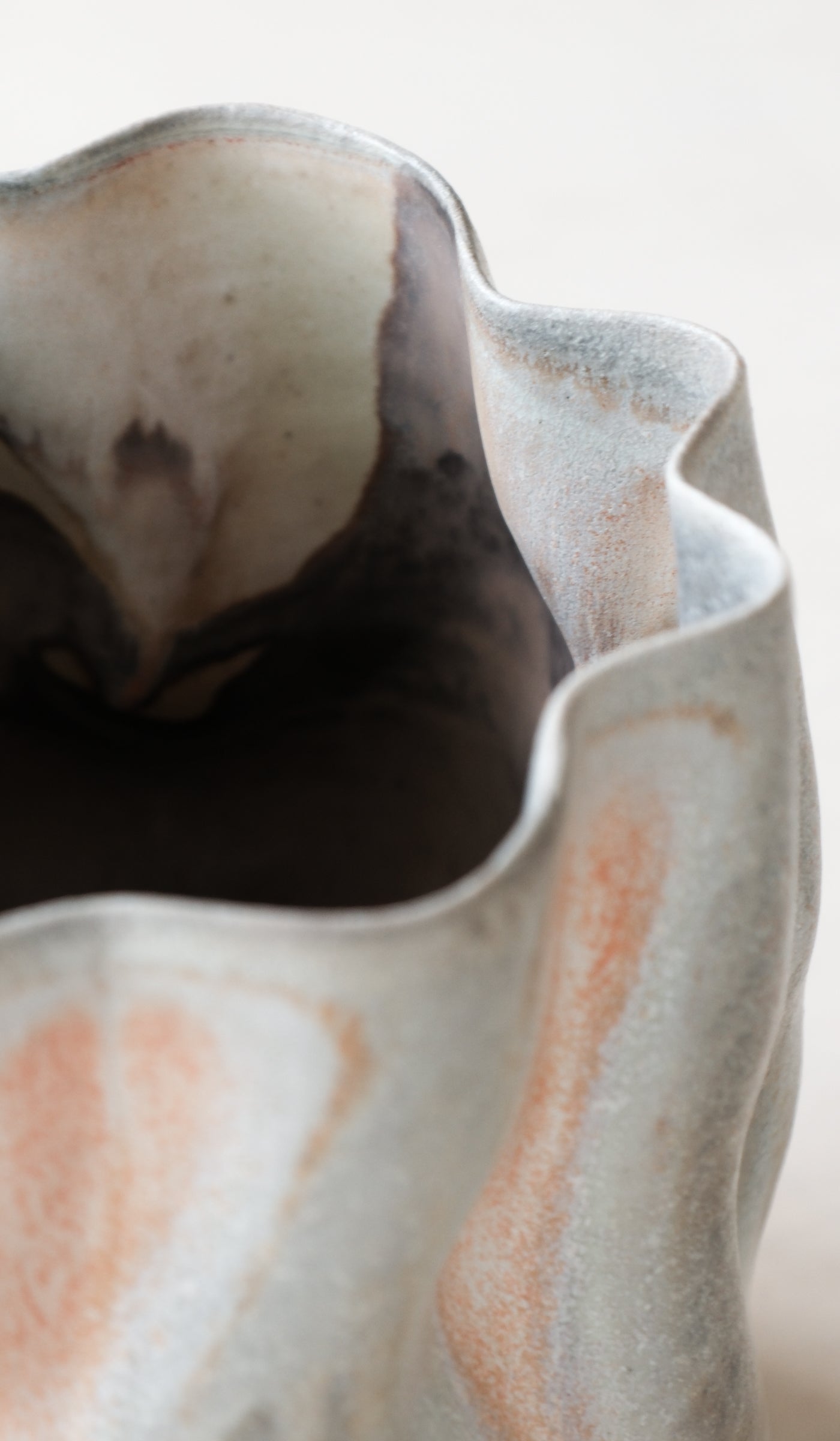 Minimal Ceramic Artful Decorative Vessel