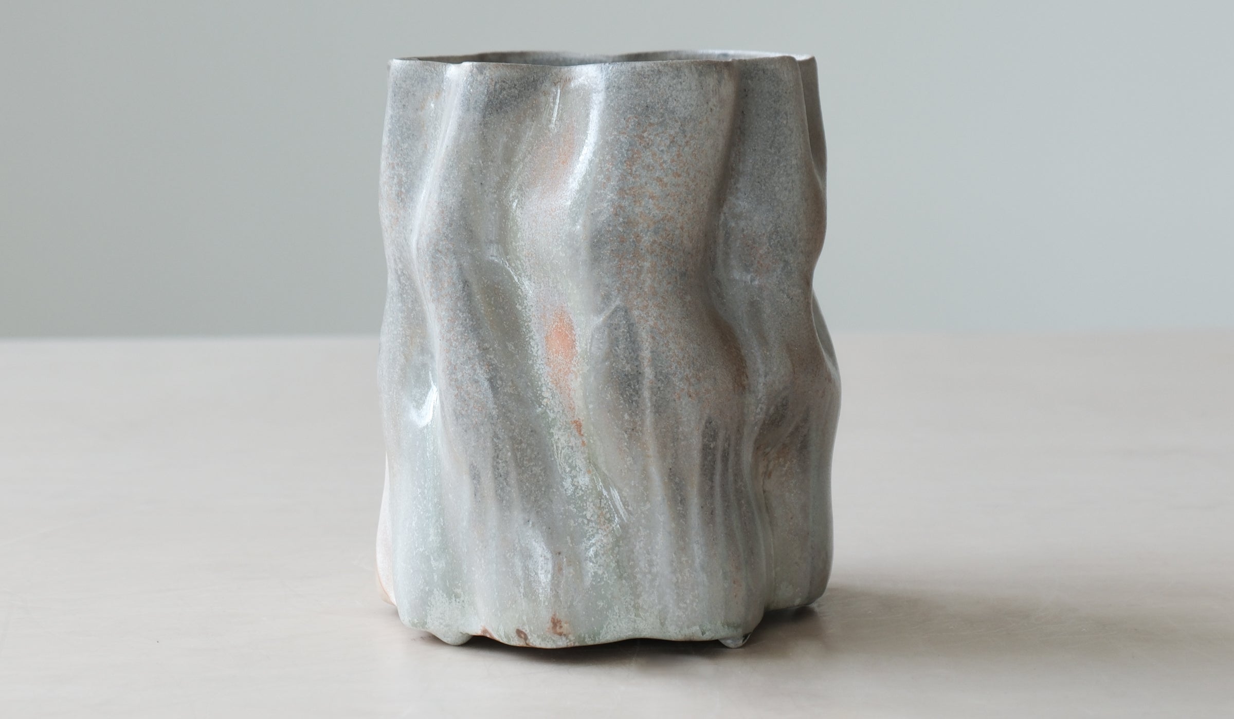 Minimal Ceramic Artful Decorative Vessel
