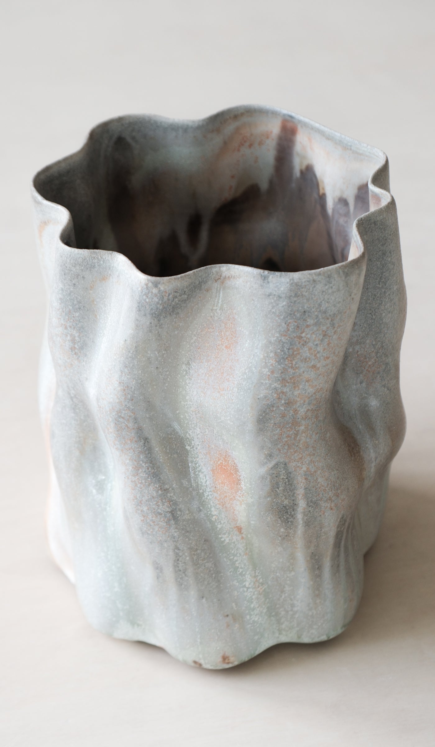 Minimal Ceramic Artful Decorative Vessel