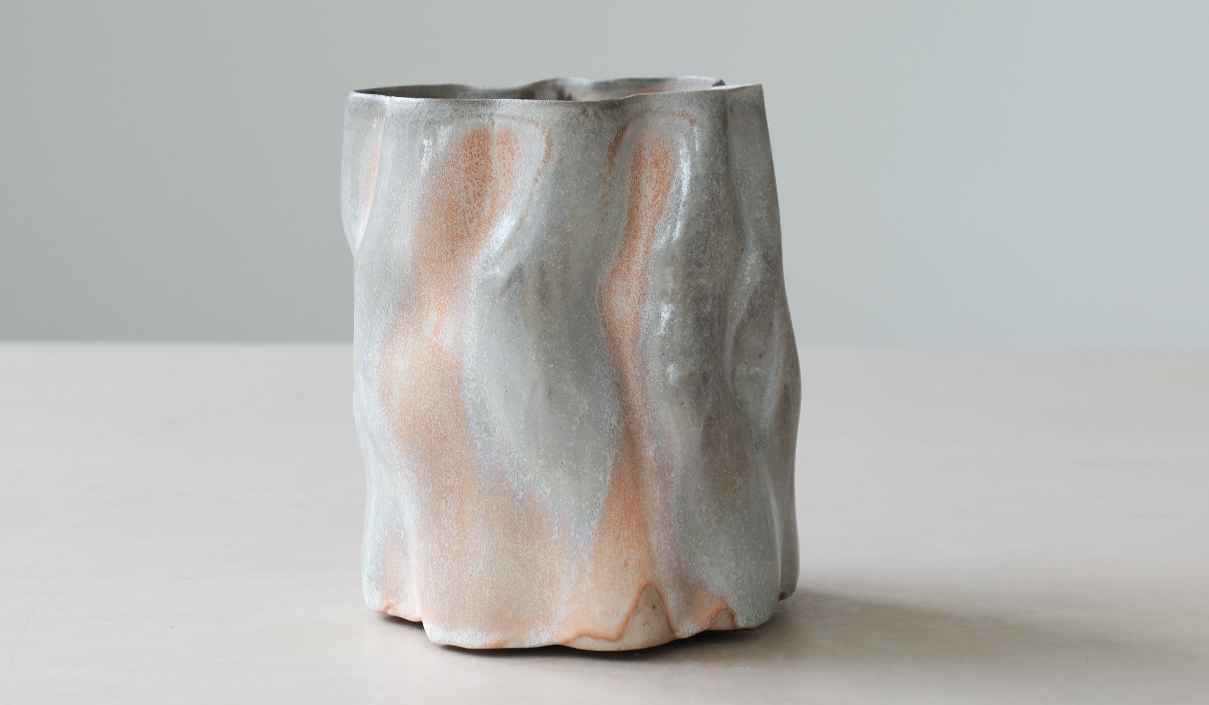 Minimal Ceramic Artful Decorative Vessel