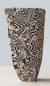 Soft Ceramic Compact Decorative Vessel