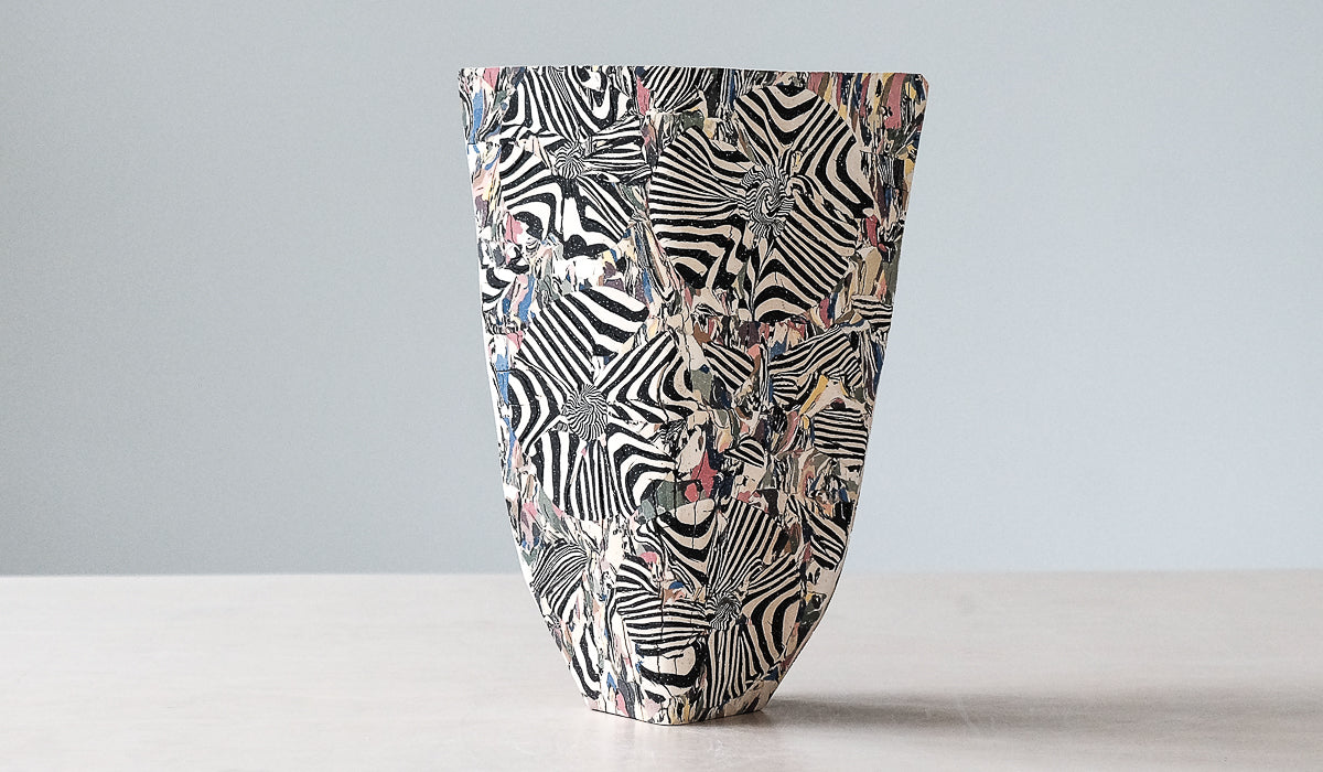 Soft Ceramic Compact Decorative Vessel