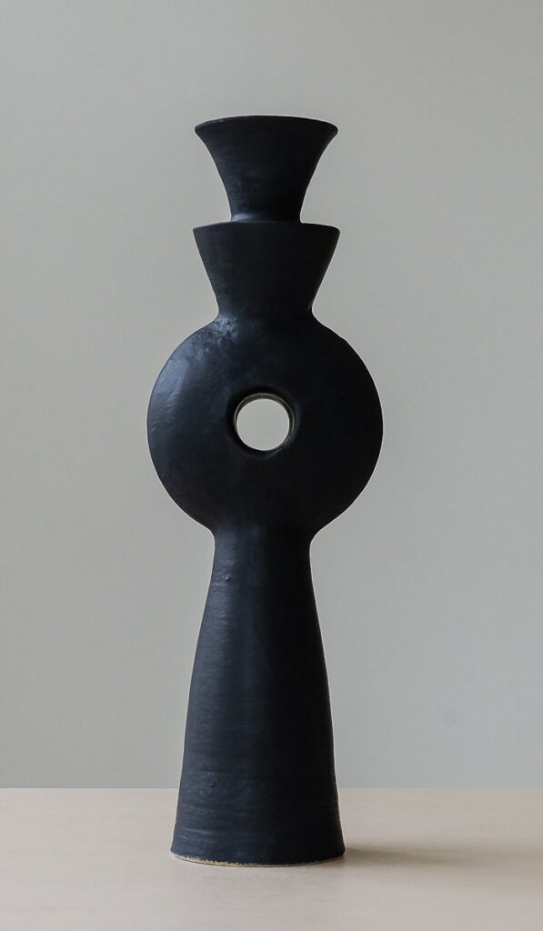 Sculpted Ceramic Artful Decorative Vase