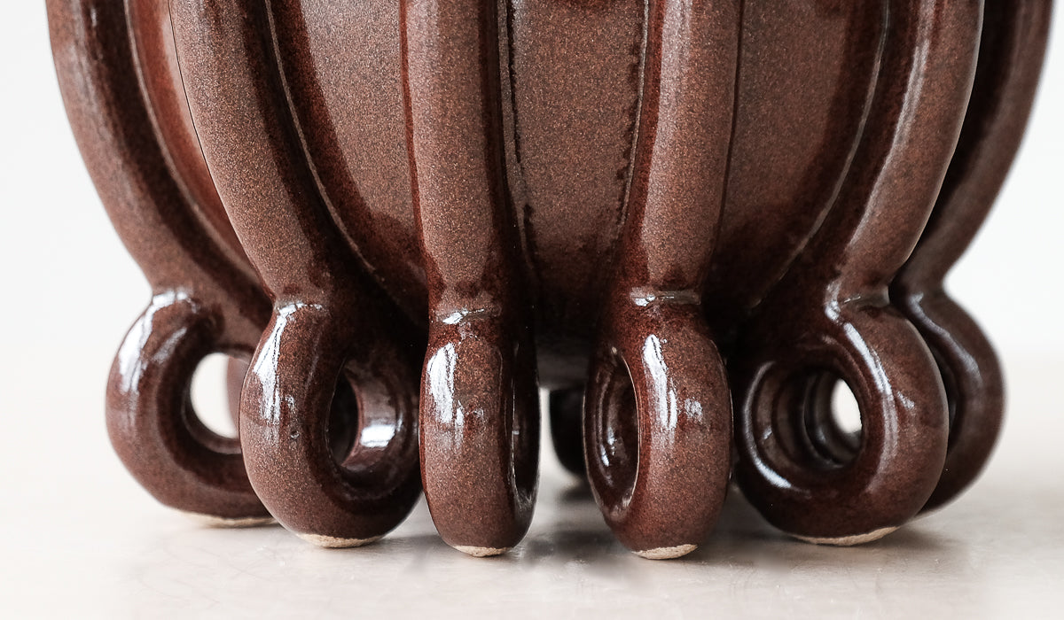 Quiet Ceramic Statement Decorative Vessel