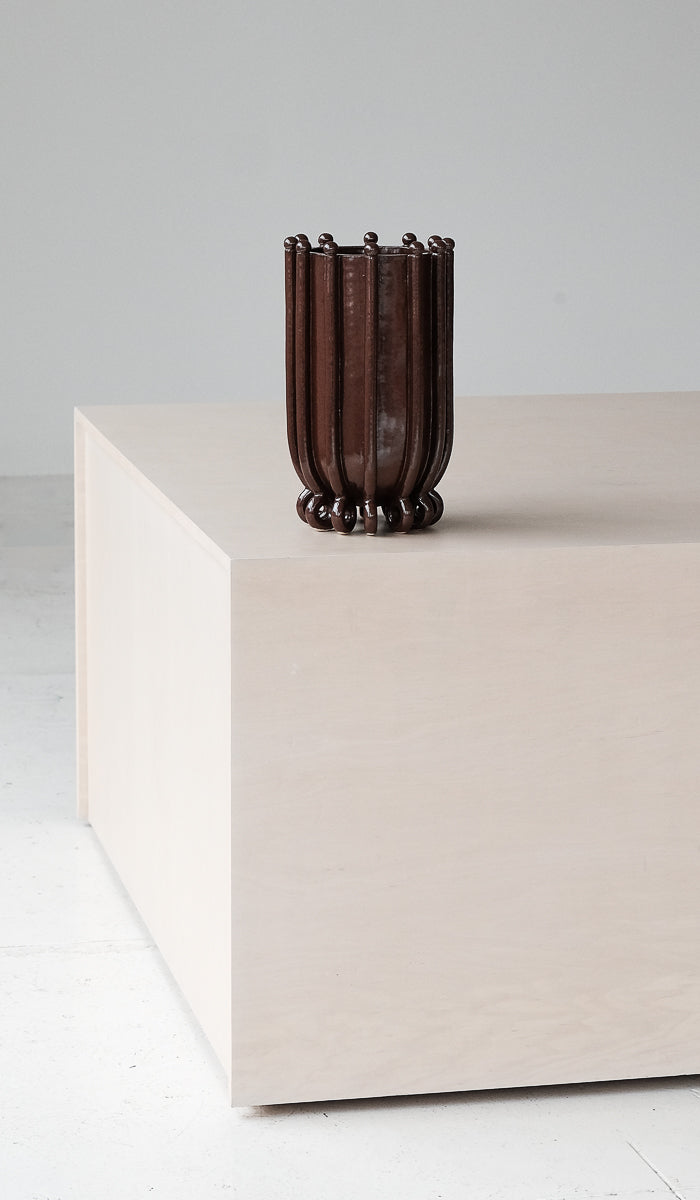 Quiet Ceramic Statement Decorative Vessel