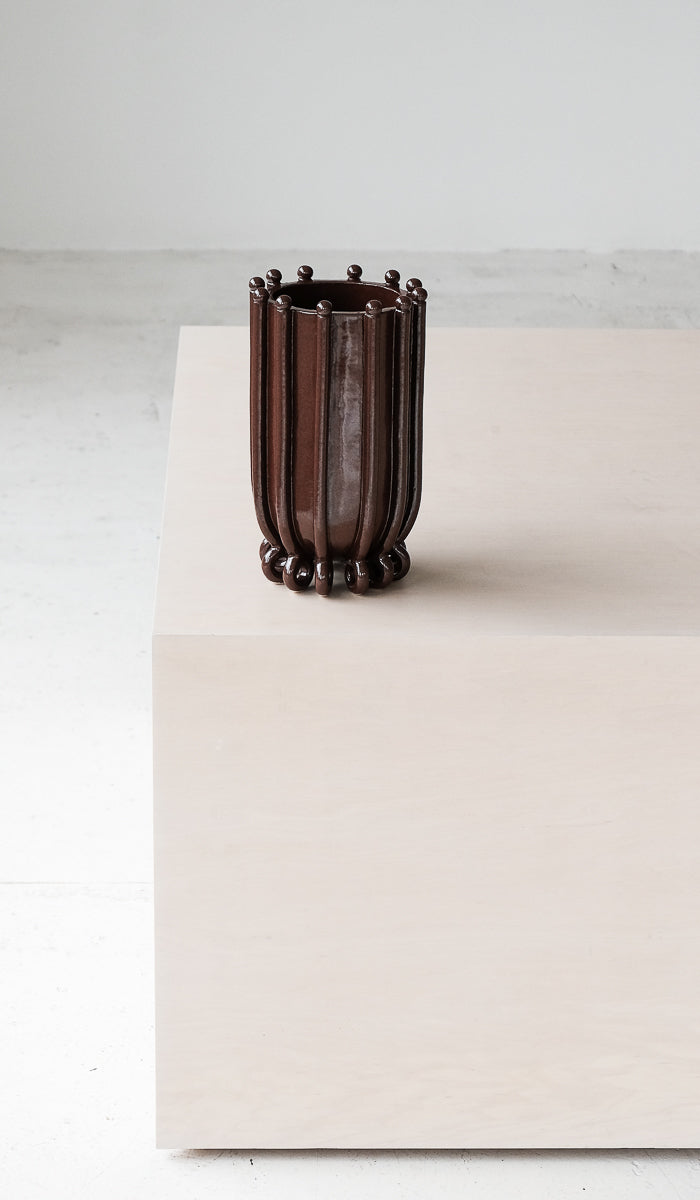 Quiet Ceramic Statement Decorative Vessel