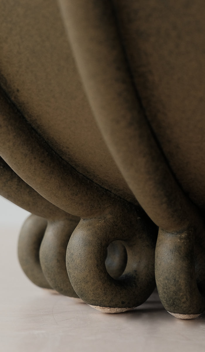 Gentle Ceramic Ambient Decorative Vessel