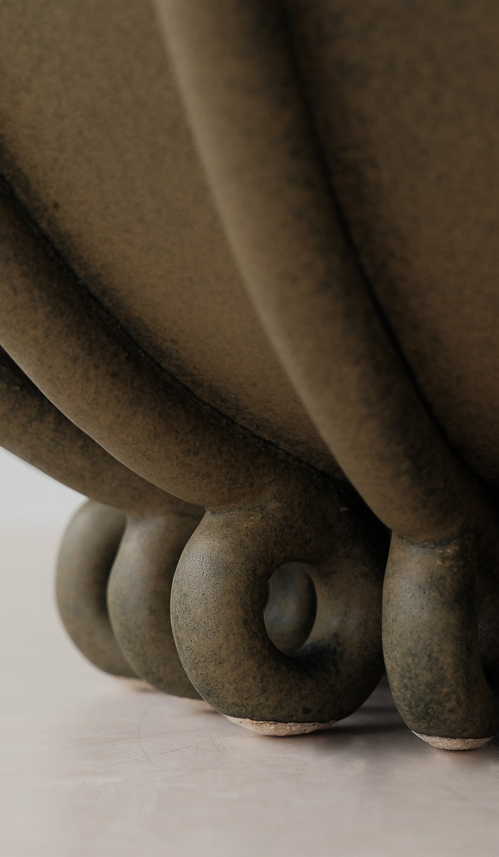 Gentle Ceramic Ambient Decorative Vessel