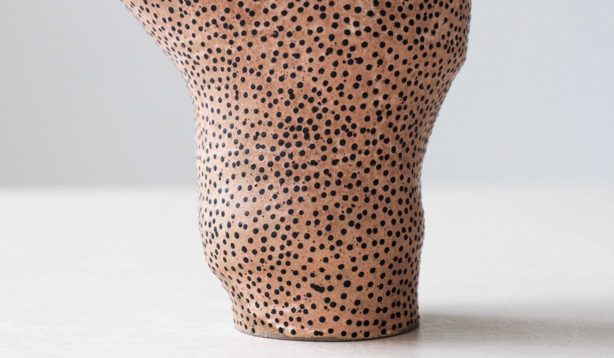 Distinctive Ceramic Contemporary Decorative Vessel