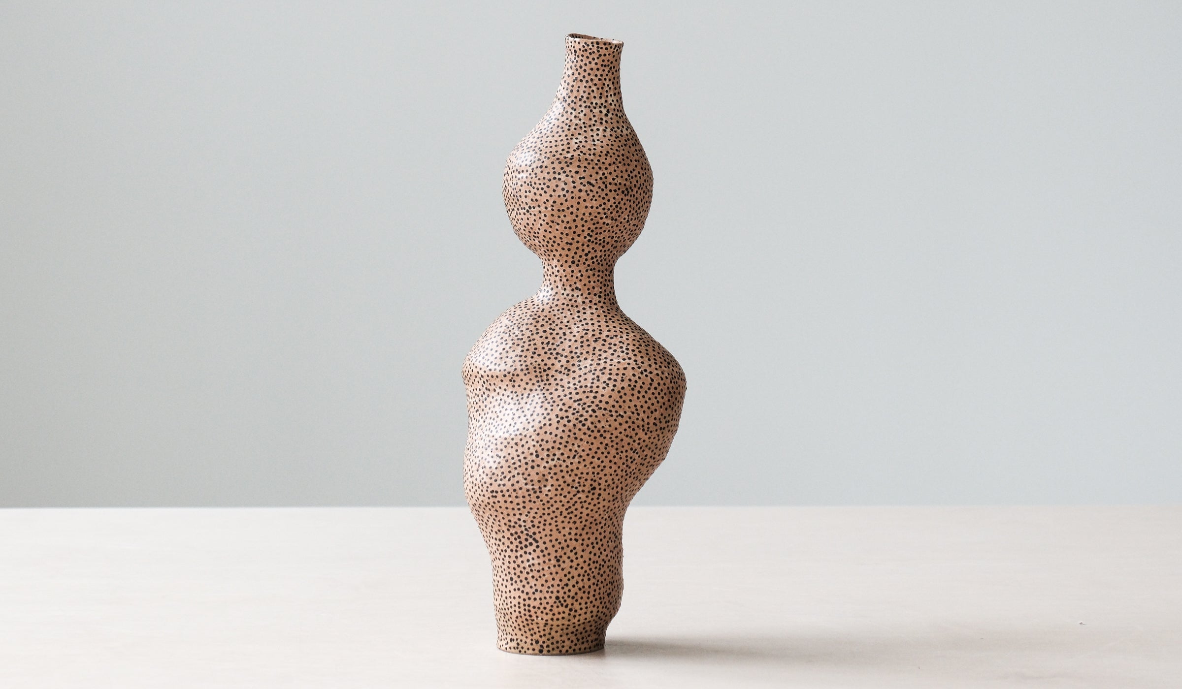 Distinctive Ceramic Contemporary Decorative Vessel
