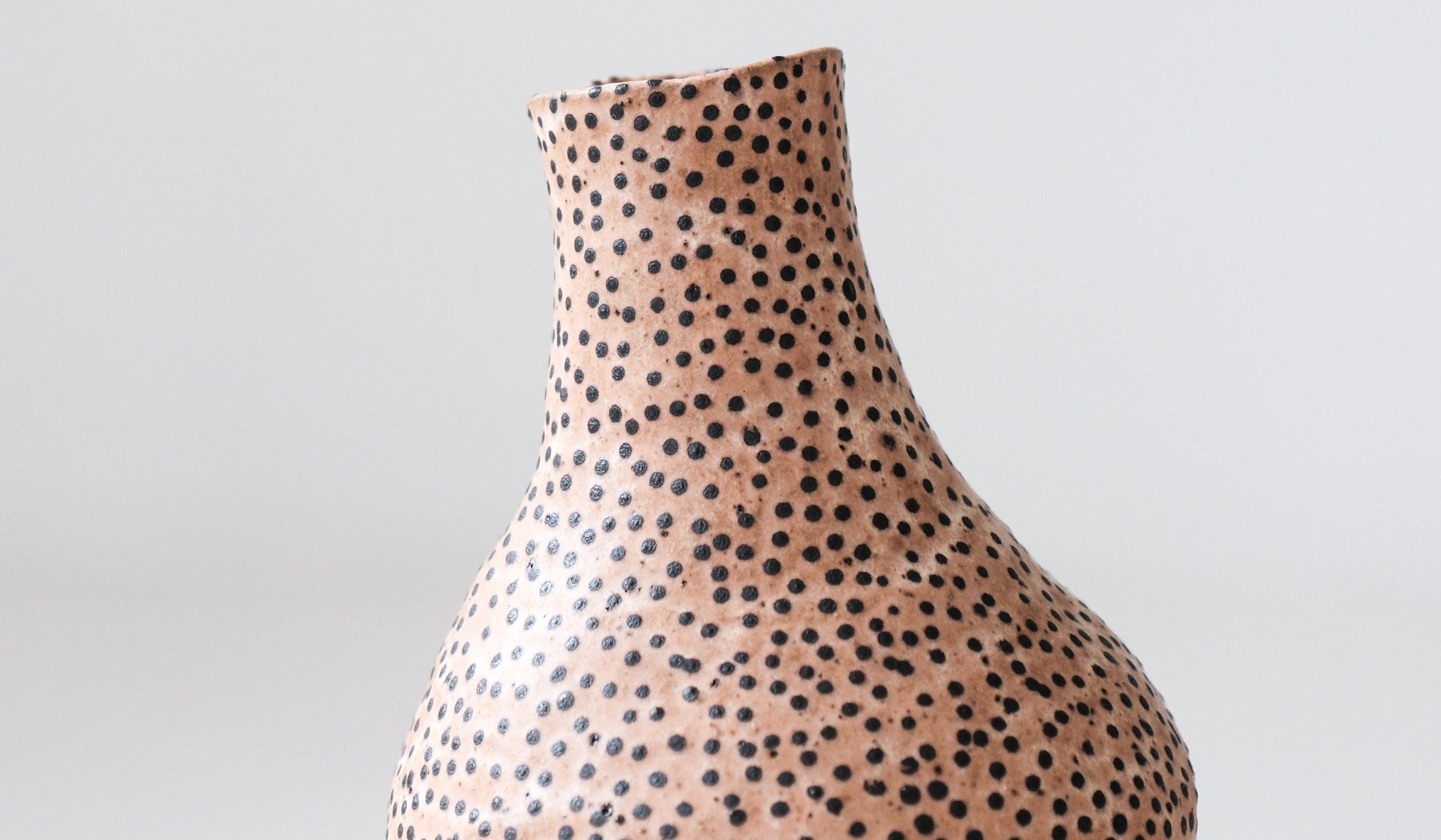 Distinctive Ceramic Contemporary Decorative Vessel