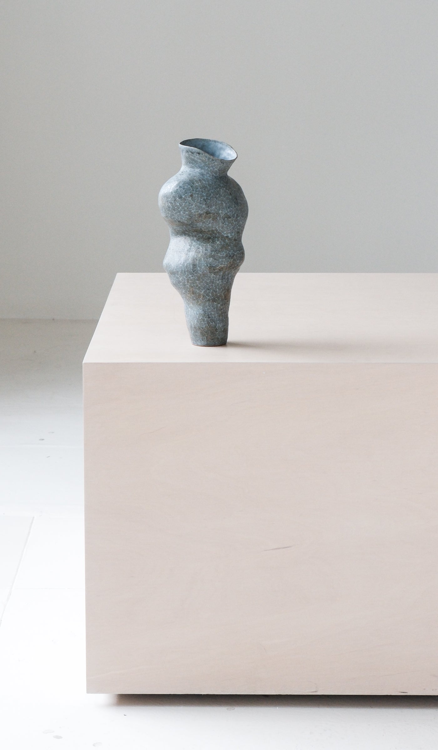 Sculpted Ceramic Artful Decorative Vessel