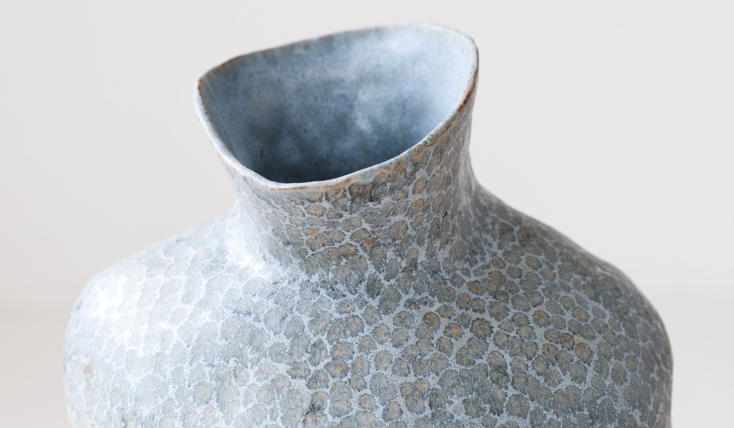 Sculpted Ceramic Artful Decorative Vessel
