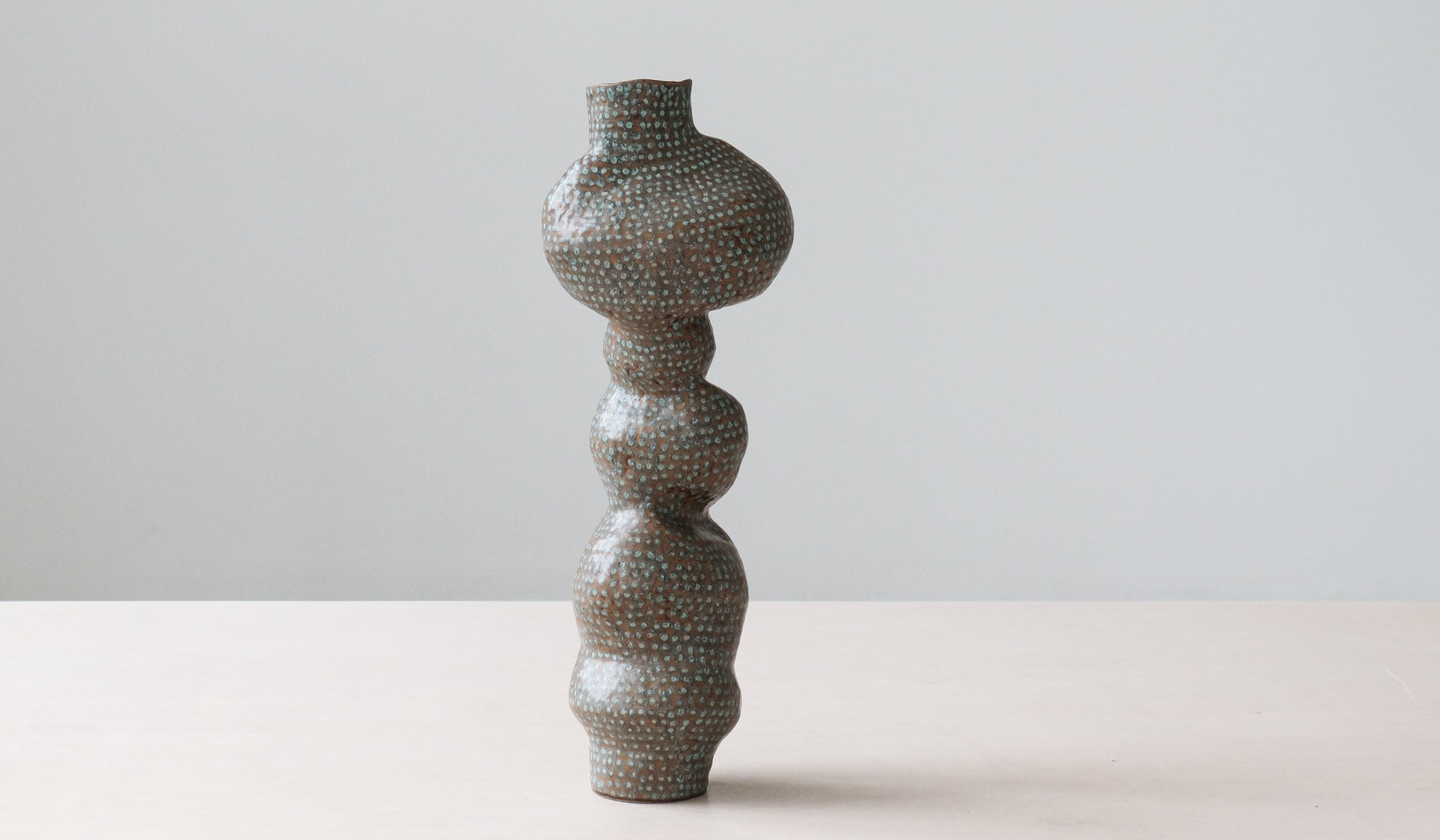 Minimal Ceramic Statement Decorative Vessel