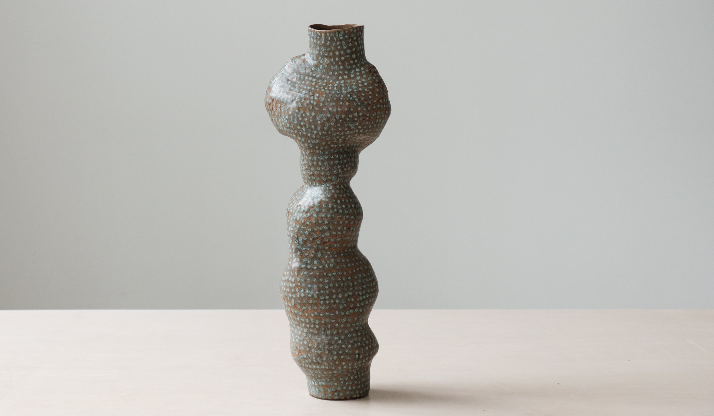 Minimal Ceramic Statement Decorative Vessel