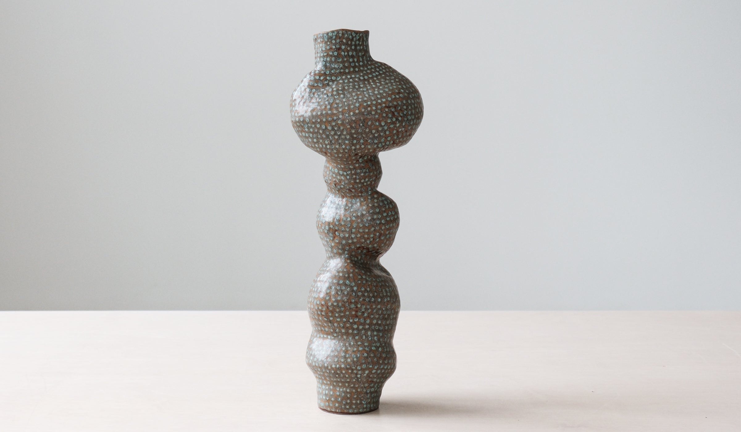 Minimal Ceramic Statement Decorative Vessel