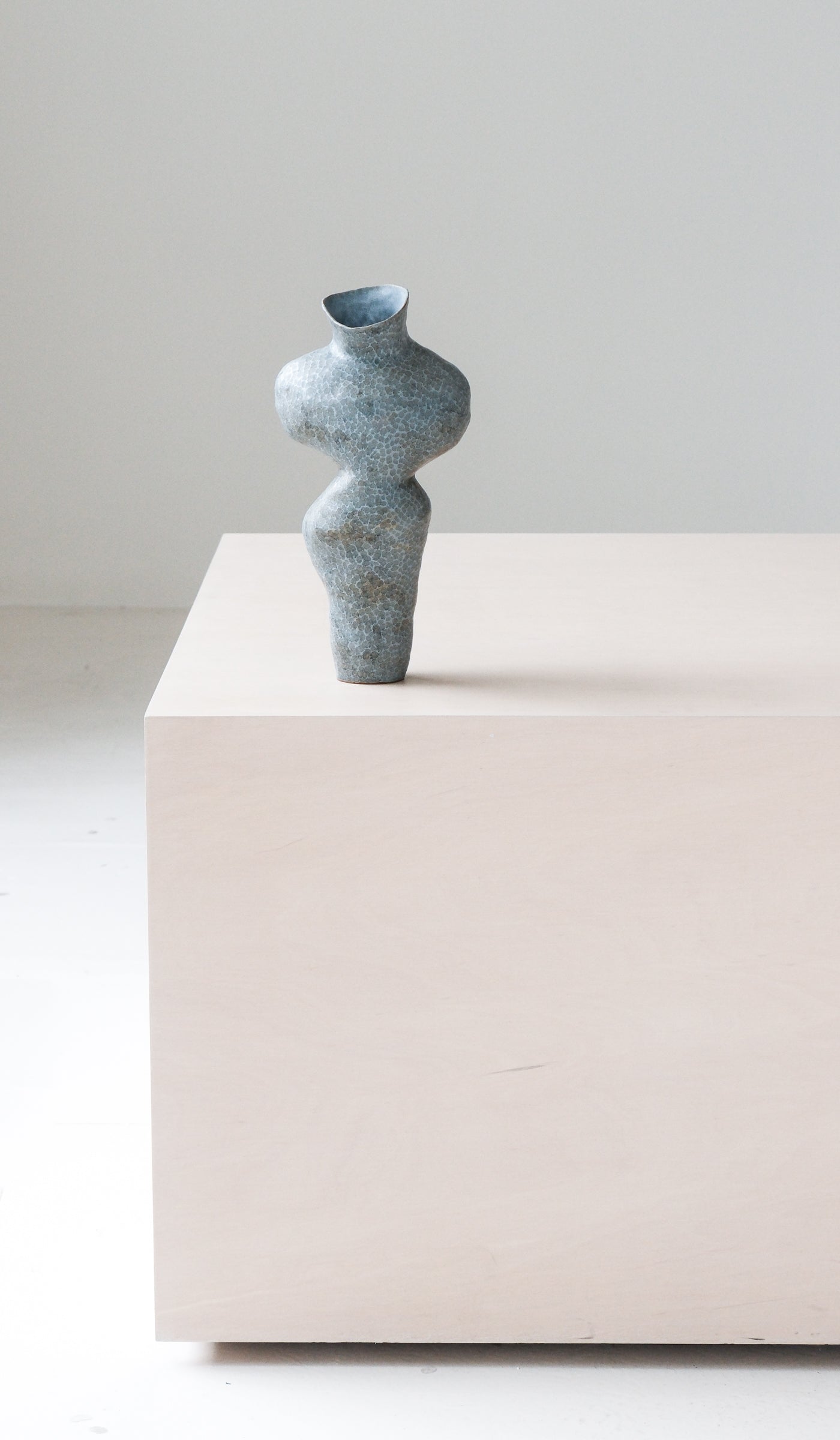 Sculpted Ceramic Artful Decorative Vessel
