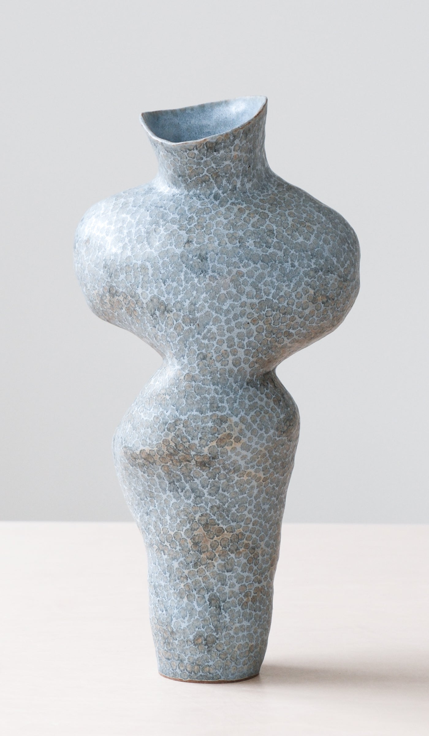 Sculpted Ceramic Artful Decorative Vessel