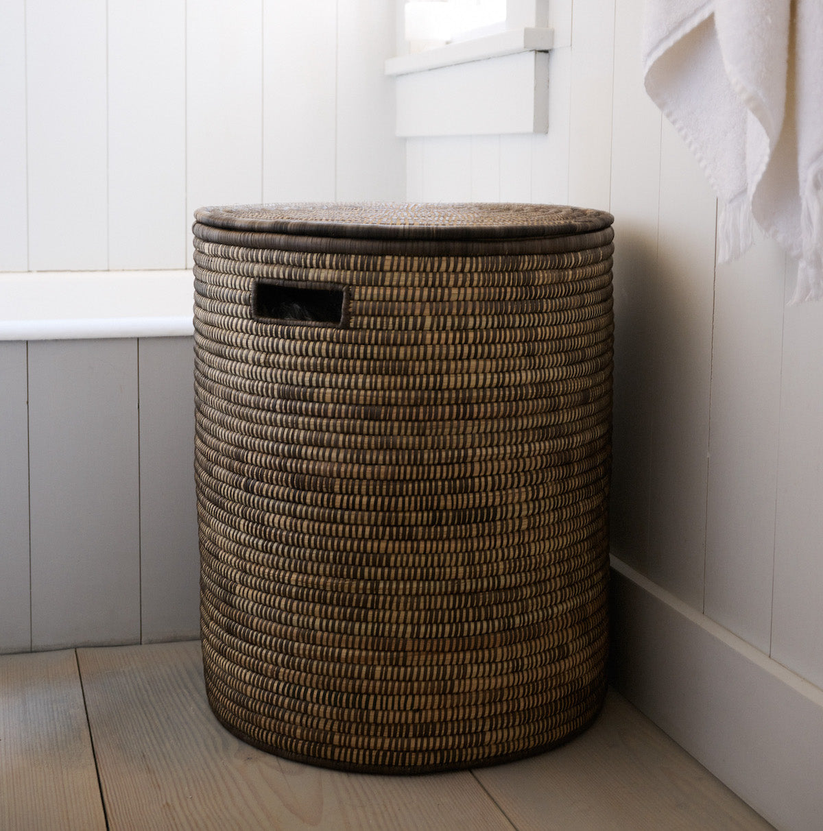 Structured Woven Storage Basket for Everyday Home Style 2