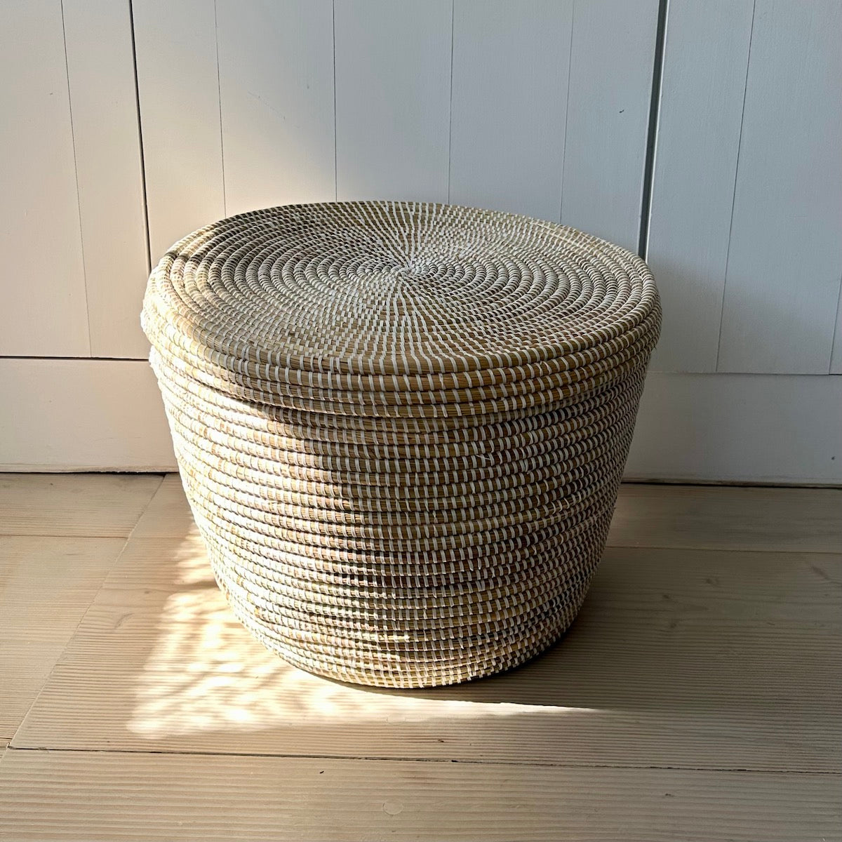Textured Woven Storage Basket for Everyday Home Styling - Image 3