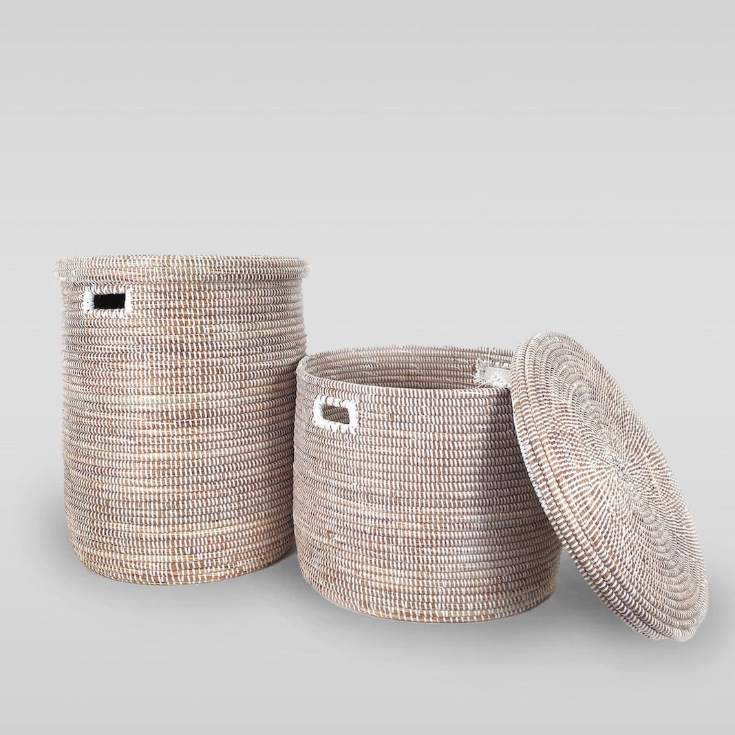 Textured Woven Storage Basket for Everyday Home Styling - Image 5